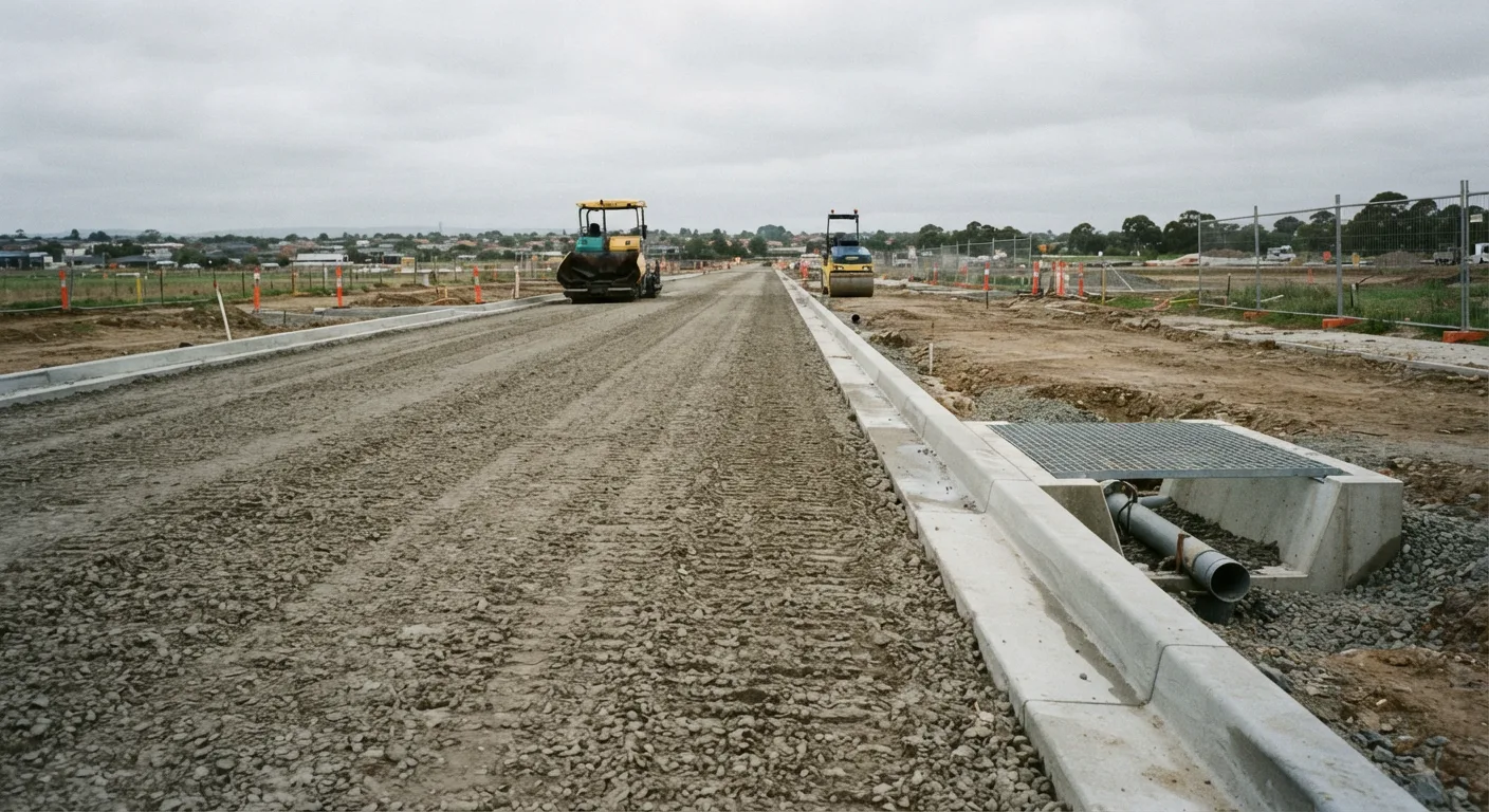 Road Construction: site photography to be supplied